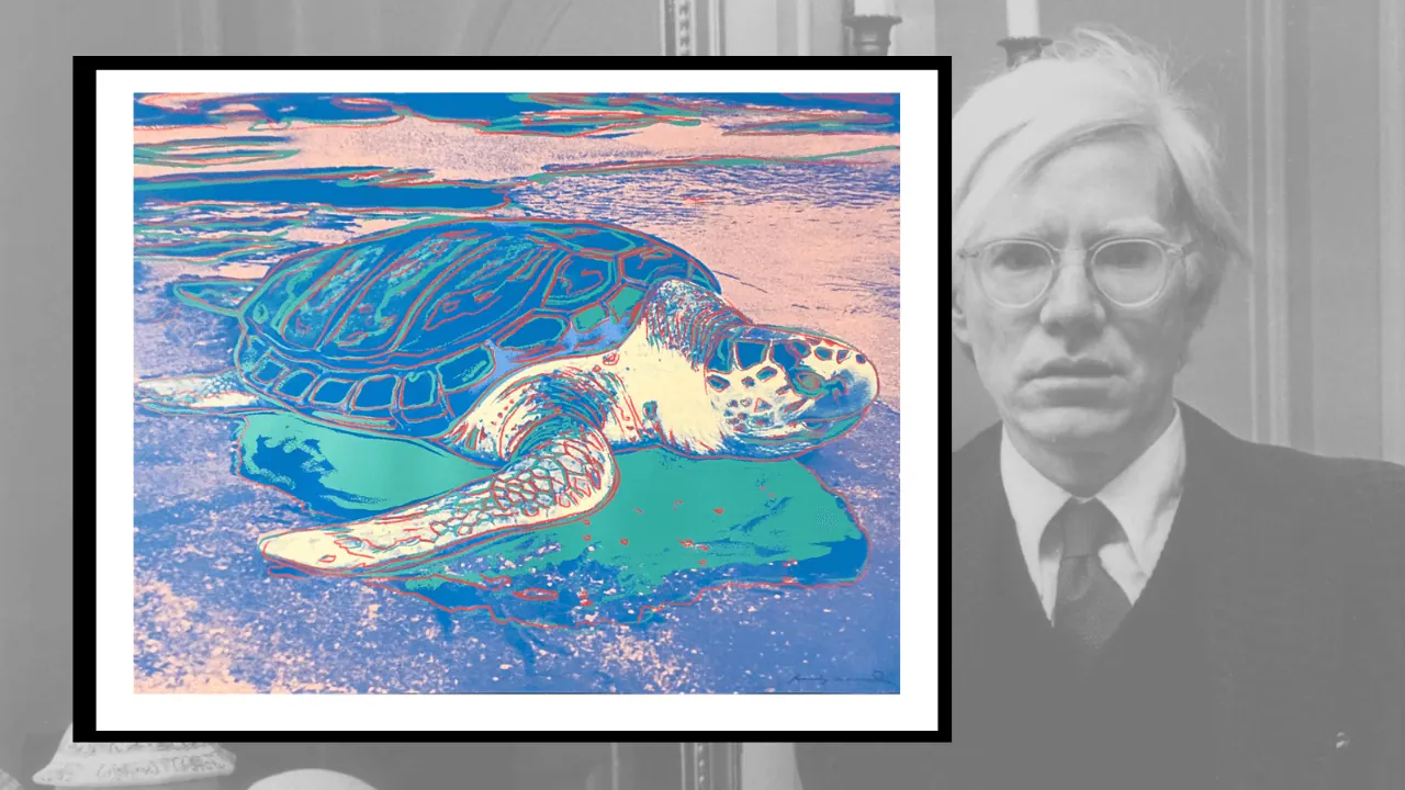 Andy Warhol – Turtle, 1985