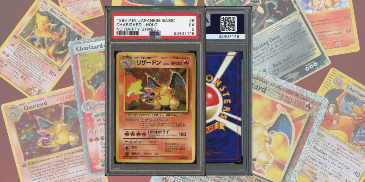Charizard Holo No Rarity 1996