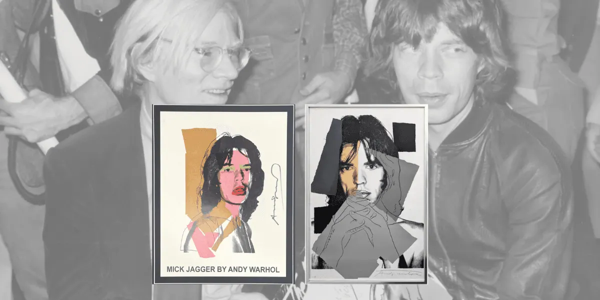 Andy Warhol – Mick Jagger (FS II.147): Art, Rock and Myth to Collect