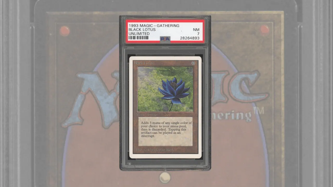 Black Lotus (1993 – Unlimited, PSA 7)
