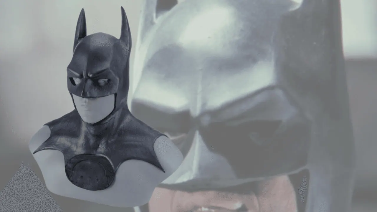 Mask of Batman 1989 – official prop from the Film Set