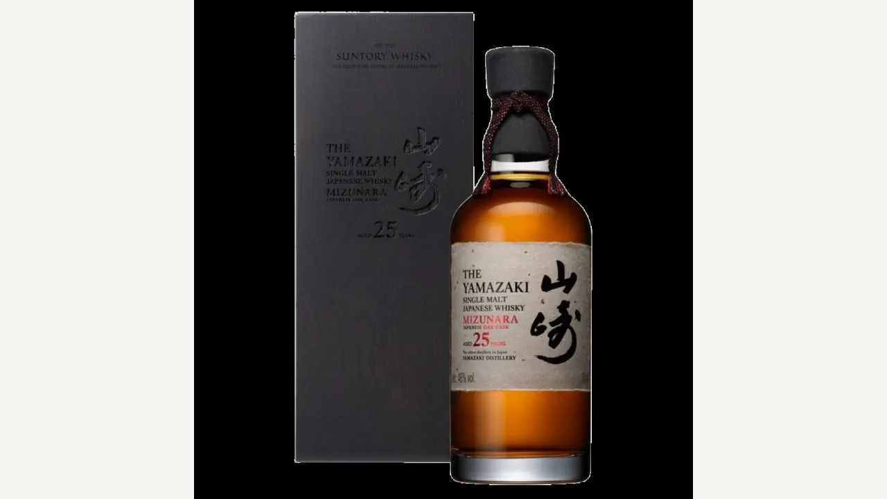 The Yamazaki 25 Year Old Mizunara: 25 years in mizunara alone