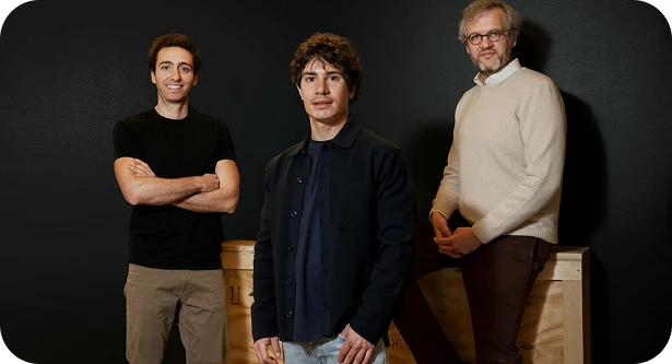 I tre founder di Collecto nell'articolo Forbes sul round da 2,8 milioni di euro