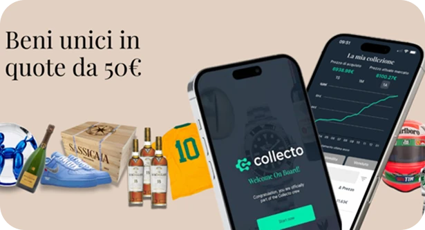 Articolo Panorama su Collecto, l'app che democratizza i beni di lusso in quote da 50€